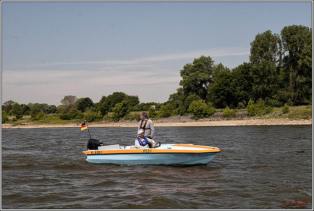 100 Jahre Rheinwoche 2022 - 3. Wettfahrt Duesseldorf  - Duisburg, 04.06.2022,